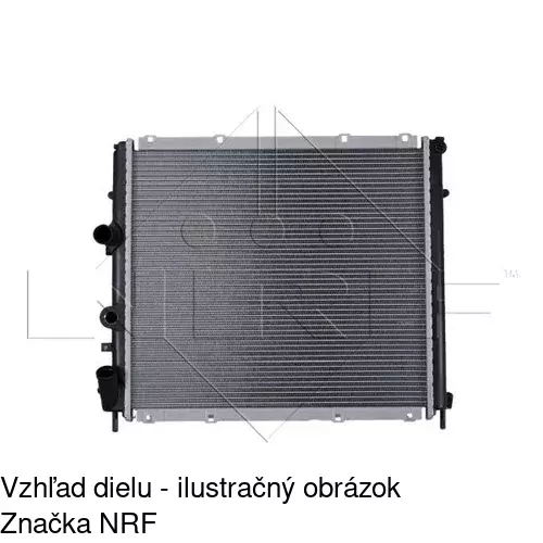 Chladiče vody POLCAR 606008-2