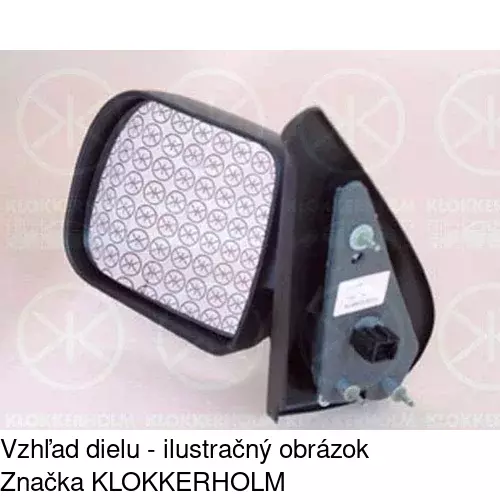 Vonkajšie zrkadlo 6060524E /POLCAR/ - obr. 1