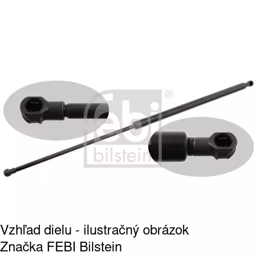 Plynová pružina 6060AB /POLCAR/ - obr. 1
