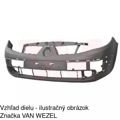 Predný nárazník 607107-2 /POLCAR/ - obr. 2
