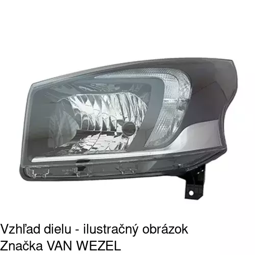 Motorček reflektora 607209-9 /POLCAR/ - obr. 4