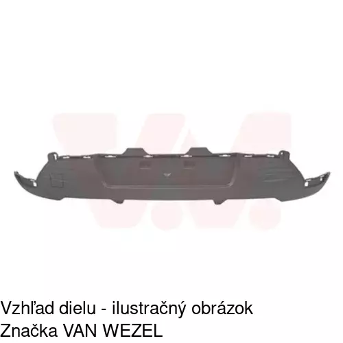 Zadný nárazník 60B1966J /POLCAR/ - obr. 1