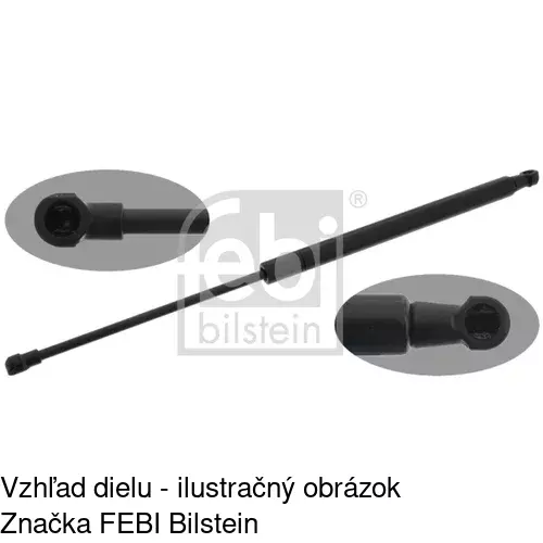 Plynová pružina 60B1AB /POLCAR/ - obr. 1
