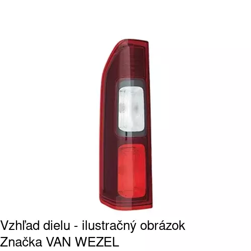 Zadné svetlo 60N287-V /POLCAR/ - obr. 5