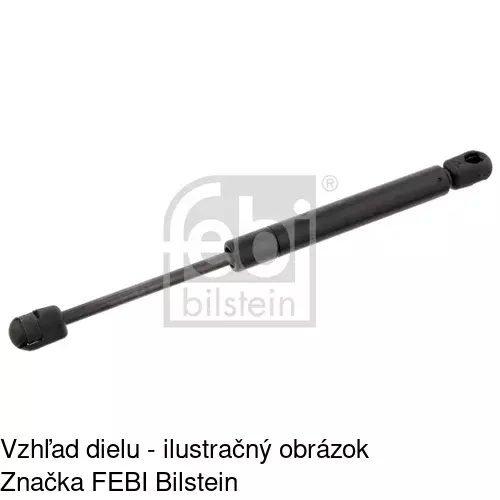 Plynová pružina 6722AB2 /POLCAR/ - obr. 1