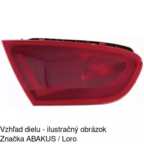 Zadné svetlo POLCAR 6726875V