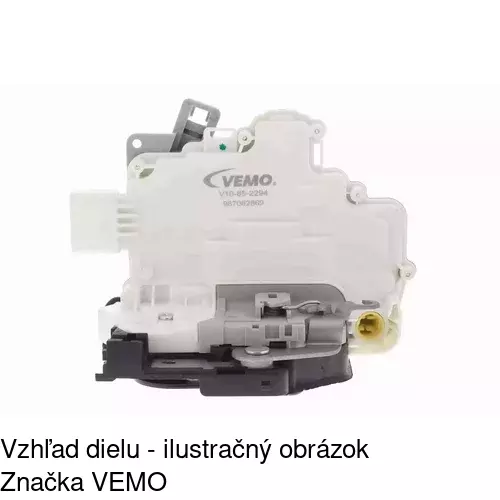 Vnútorná zámka dverí 6726ZC-1 /POLCAR/ - obr. 1