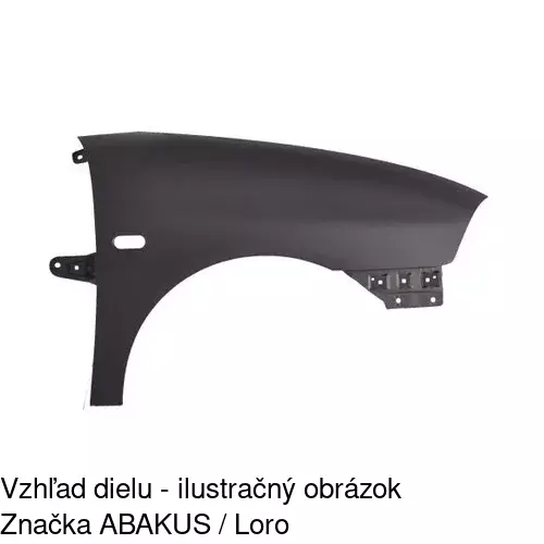 Predný blatník 673002-J /POLCAR/ - obr. 1