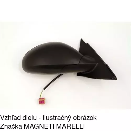 Vonkajšie zrkadlo 6730524E /POLCAR/