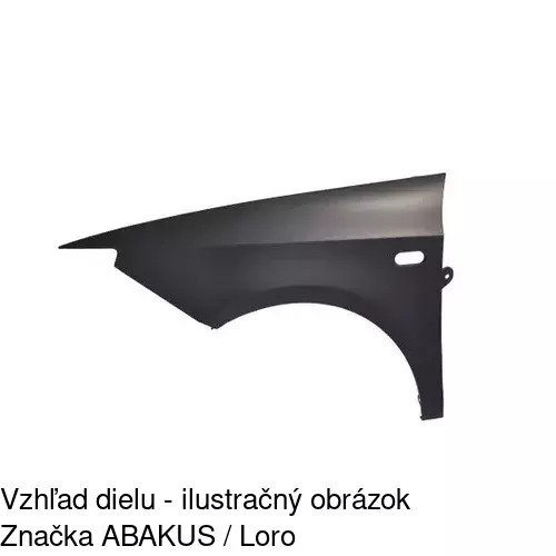 Predný blatník 673201 /POLCAR/ - obr. 1