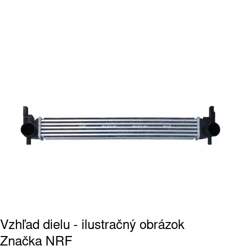 Chladiče vzduchu (Intercoolery) 6732J8-1 /POLCAR/ - obr. 3