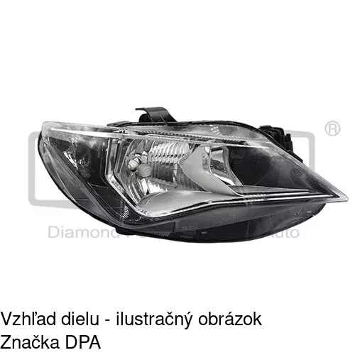 Hlavný reflektor 67B1101V /POLCAR/ - obr. 4