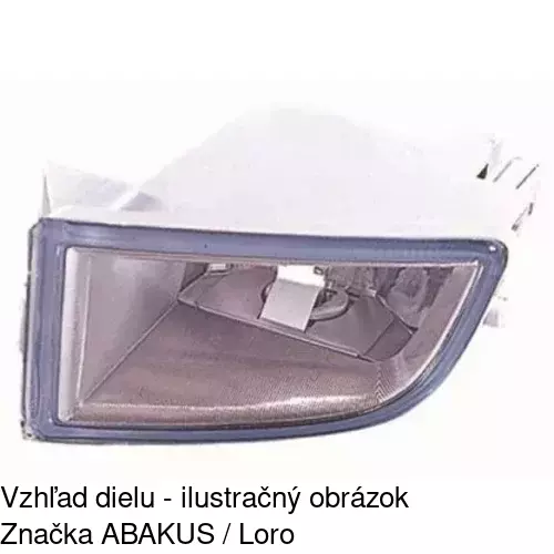 Hmlové svetlo - predné 6913290E /POLCAR/ - obr. 1