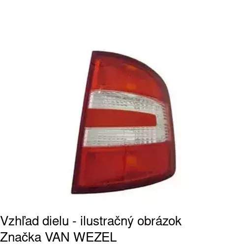 Zadné svetlo 6913885E /POLCAR/ - obr. 2
