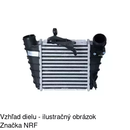 Chladiče vzduchu (Intercoolery) 6915J81X /POLCAR/ - obr. 1