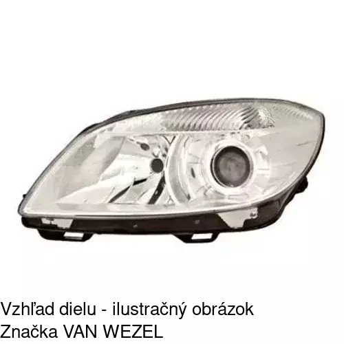 Hlavný reflektor 6916091E /POLCAR/ - obr. 3