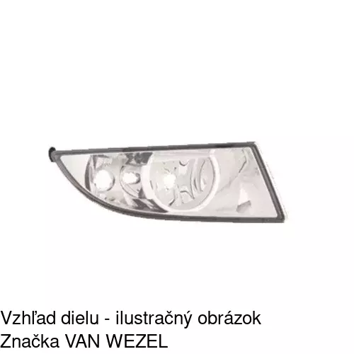 Hmlové svetlo - predné 691630-H /POLCAR/ - obr. 3