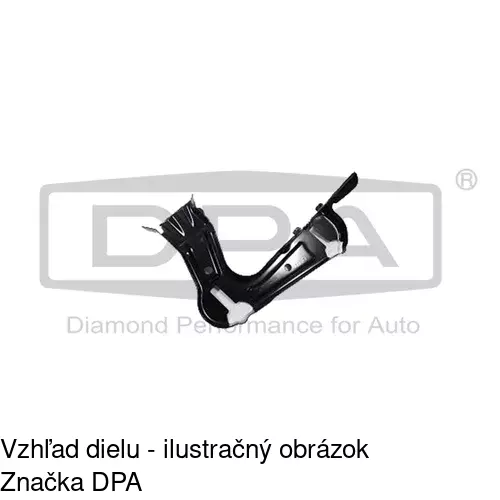 Uchytenie reflektora 692204-5 /POLCAR/ - obr. 1