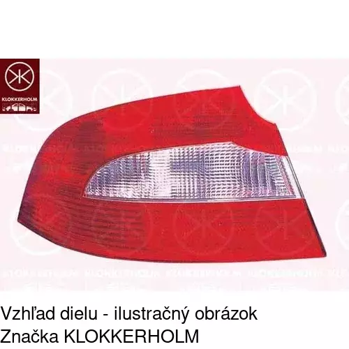 Zadné svetlo POLCAR 692687-E