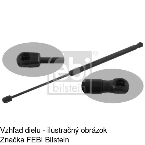 Plynová pružina 6926AB /POLCAR/ - obr. 1