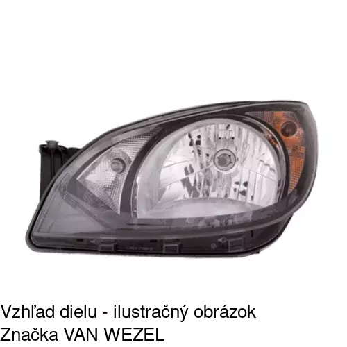 Hlavný reflektor 69A109-E /POLCAR/ - obr. 1
