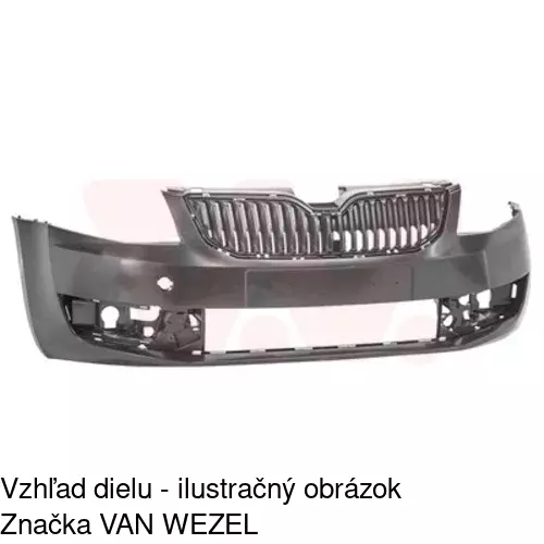 Predný nárazník 69C107 /POLCAR/ - obr. 5