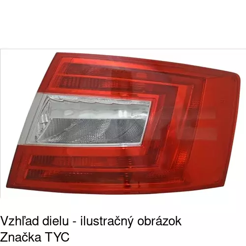 Zadné svetlo POLCAR 69C187-E