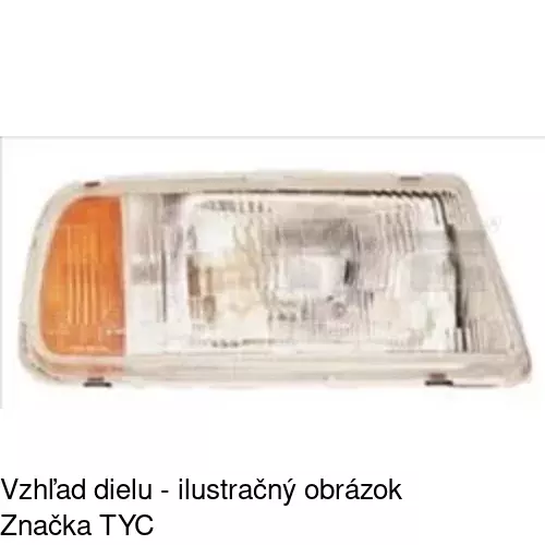 Hlavný reflektor POLCAR 740309-V