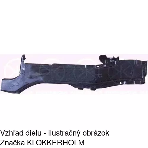 Držiak predného pásu POLCAR 742304-6