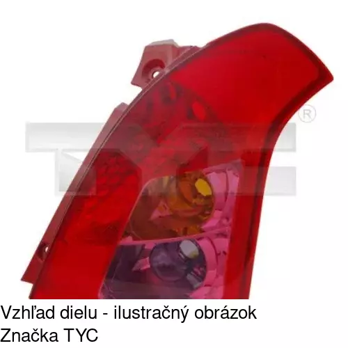Zadné svetlo 7423873E /POLCAR/ - obr. 4