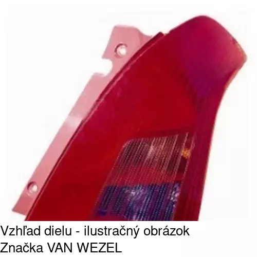 Zadné svetlo 7423881E /POLCAR/ - obr. 3