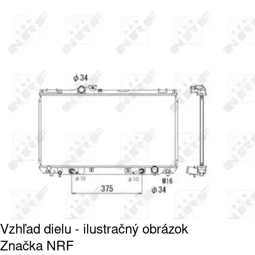 Chladiče vody POLCAR 8010081K