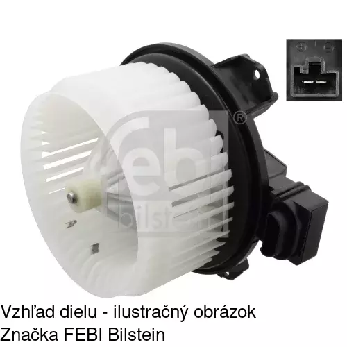 Ventilátory kúrenia 8105NU-3 /POLCAR/ - obr. 1