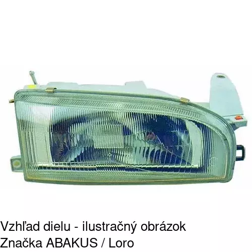 Hlavný reflektor 8110101E /POLCAR/ - obr. 1
