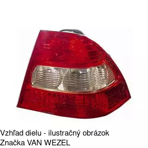 Zadné svetlo 8114881X /POLCAR/ - obr. 1