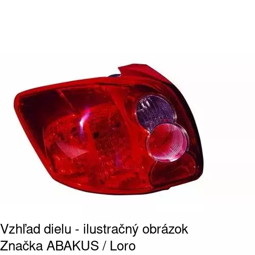 Zadné svetlo 8116871E /POLCAR/ - obr. 2
