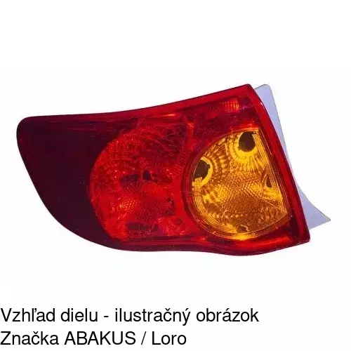 Zadné svetlo 8117870E /POLCAR/ - obr. 1