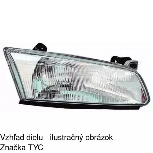 Hlavný reflektor POLCAR 813509-E