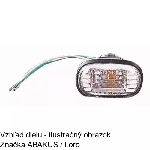 Bočná smerovka 8144197E /POLCAR/ - obr. 4