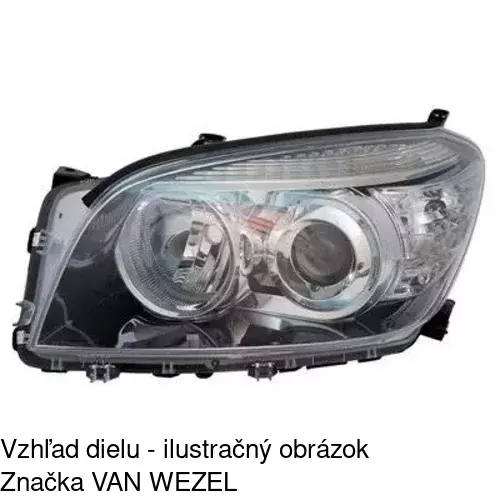 Hlavný reflektor 8148096E /POLCAR/ - obr. 4