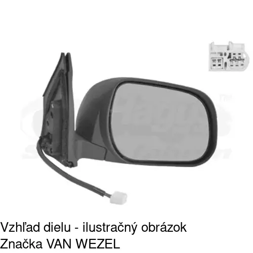 Vonkajšie zrkadlo 8148526M /POLCAR/ - obr. 4