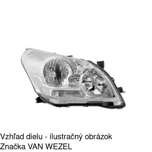Hlavný reflektor 815910-X /POLCAR/ - obr. 3