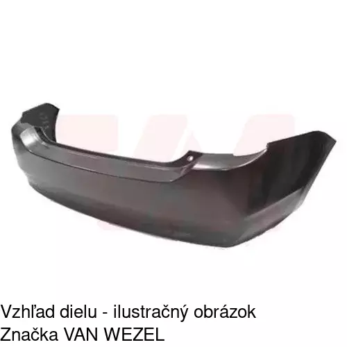 Zadný nárazník 816296 /POLCAR/ - obr. 1