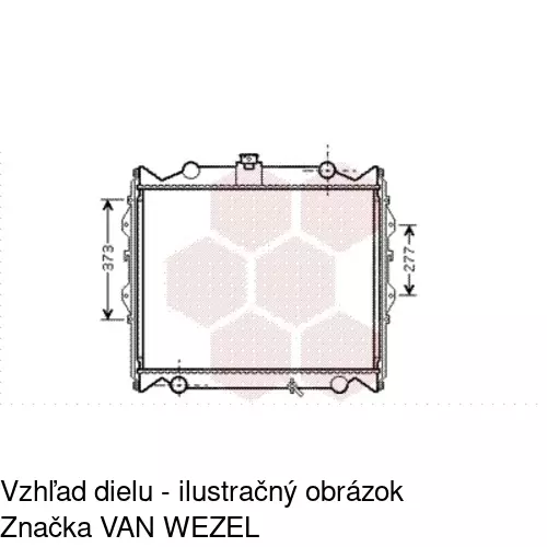 Chladiče vody 817708-7 /POLCAR/ - obr. 2