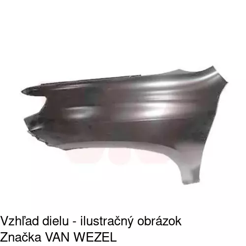 Predný blatník 818101 /POLCAR/ - obr. 1