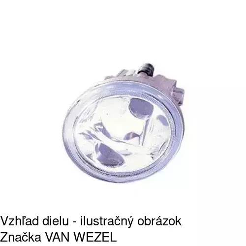 Hmlové svetlo - predné 818530-E /POLCAR/ - obr. 1