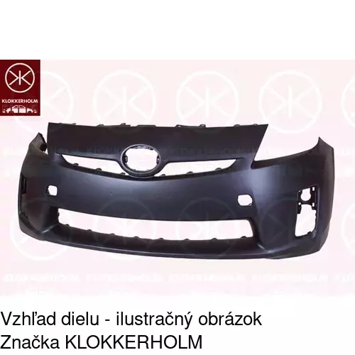 Predný nárazník 81H107 /POLCAR/