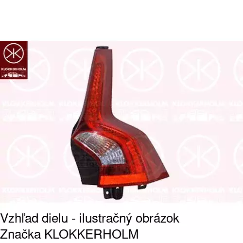 Zadné svetlo 9062872U /POLCAR/