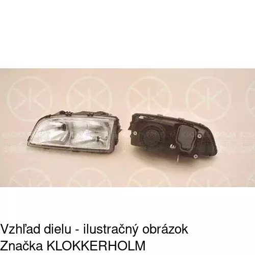 Hlavný reflektor 9070100H /POLCAR/ - obr. 1