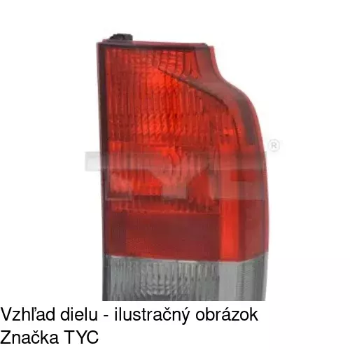 Zadné svetlo POLCAR 907187-E